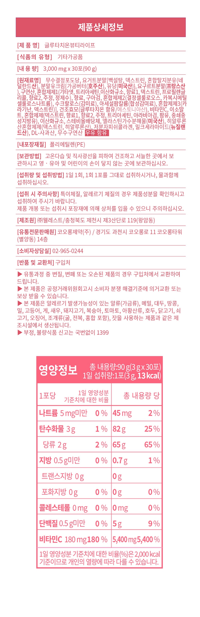 코오롱제약 글루타치온 뷰티라이프 상세페이지 3.jpg